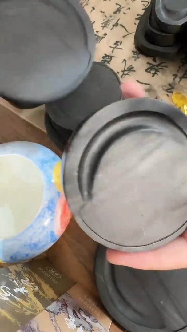 小号歙砚圆形1个款式不选