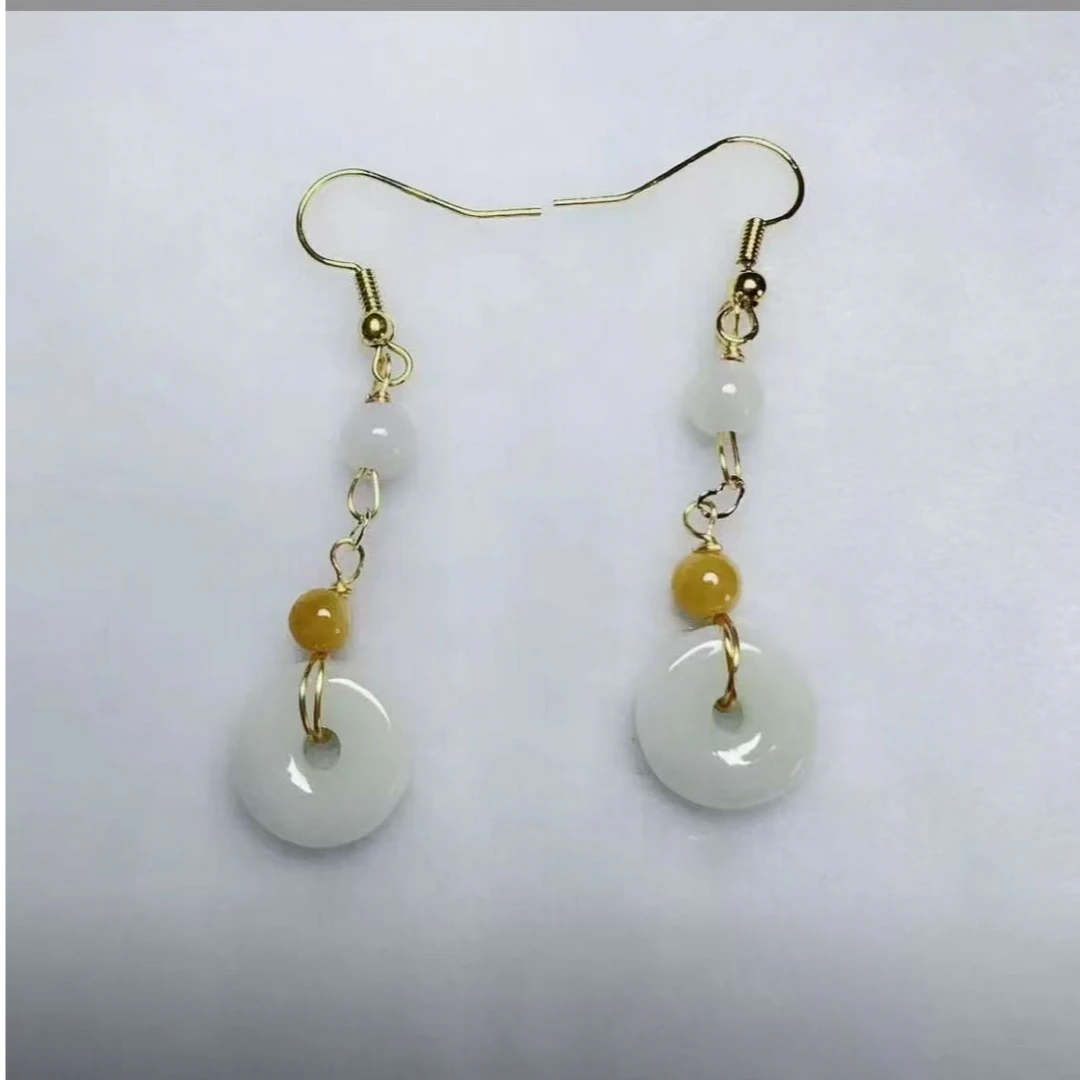 创意饰品耳坠平安扣精美耳坠耳饰