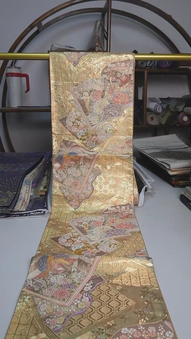 【闪购商品】织绣23西阵织六通花卉