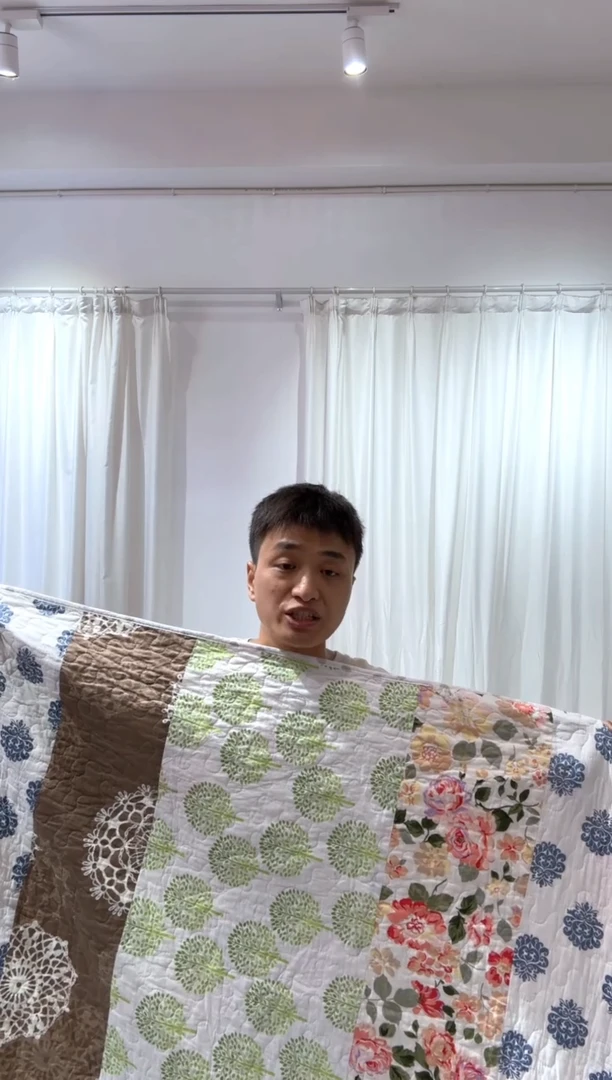 棉200*230纯棉床盖146号微瑕