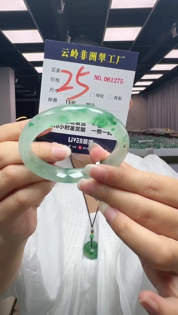 未镶嵌手镯石英质玉口径59.5