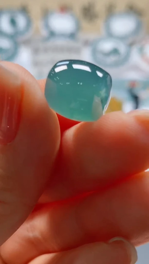 定制翡翠未镶嵌0986456197（鼓珠）