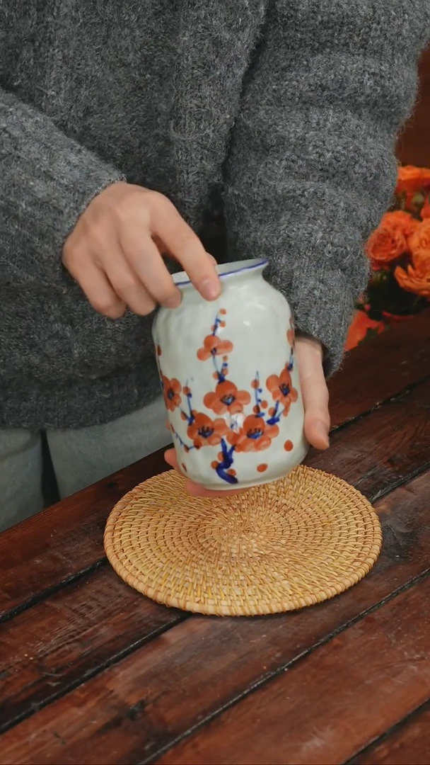 【闪购商品】摆件景德镇艺术感手作花瓶