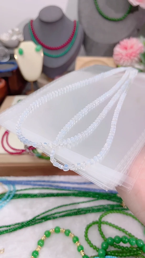 银S925镶嵌欧泊颈饰心99