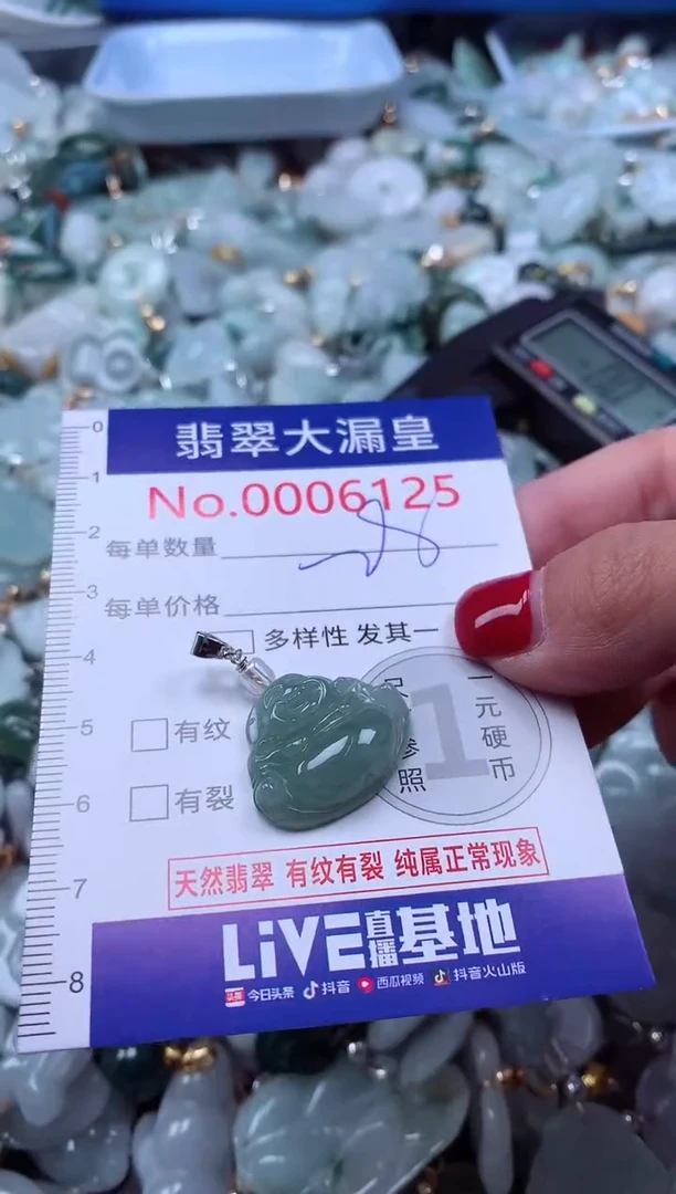 颈饰未镶嵌翡翠6125