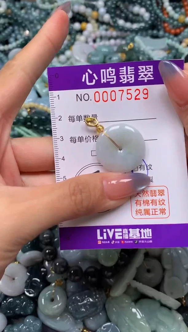 颈饰未镶嵌翡翠闪购007529