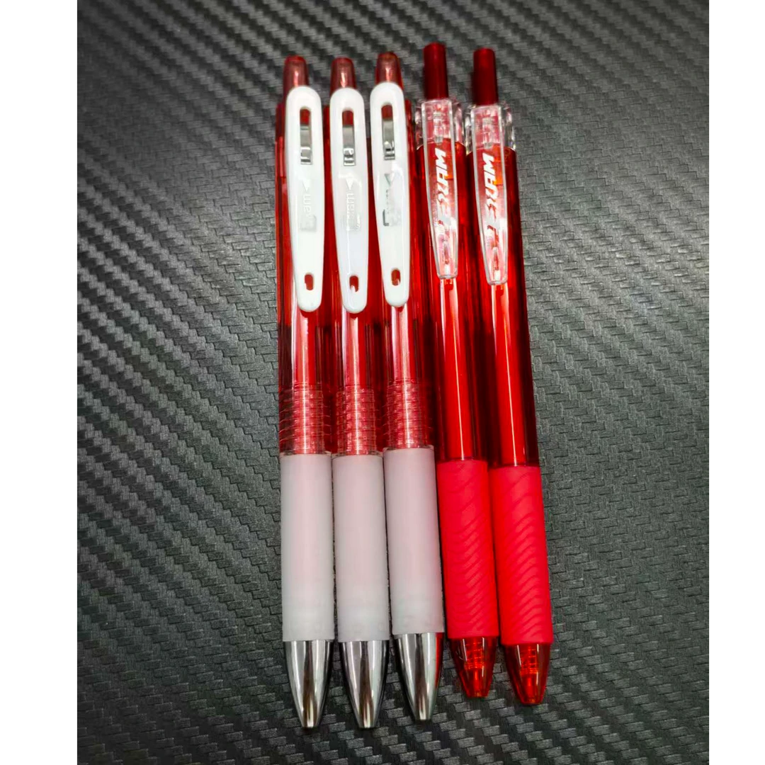 【发5支-红色知心】【3支k08+2支k51】笔