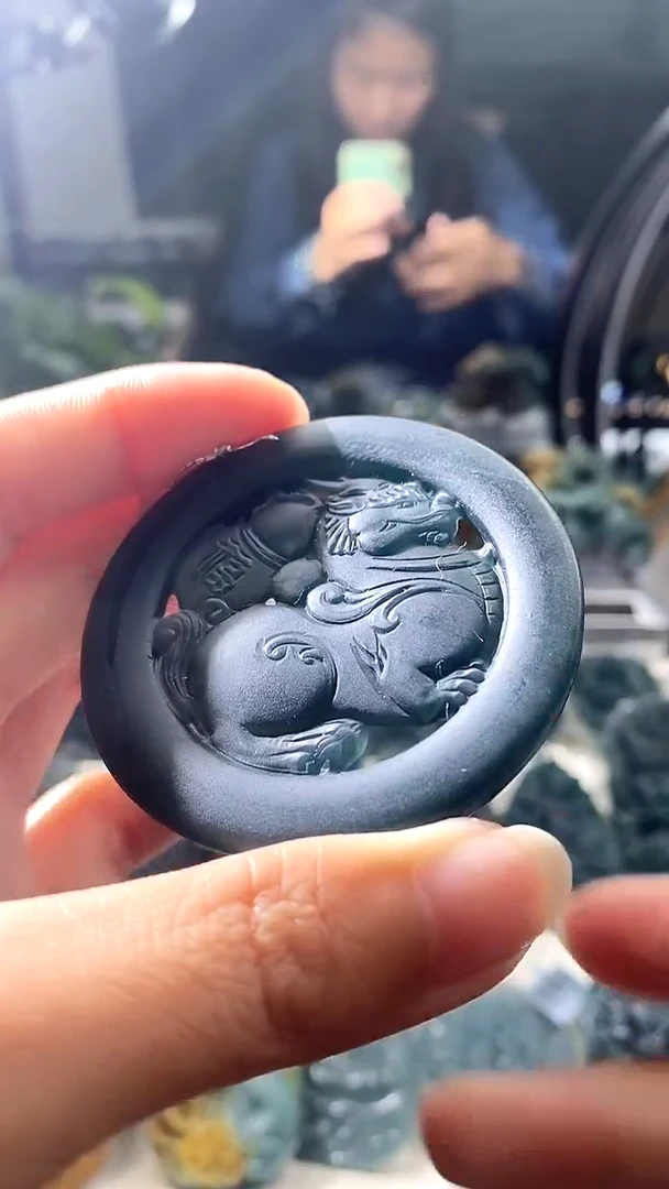 【闪购商品】定制翡翠未镶嵌翡翠毛货不退不换3.9