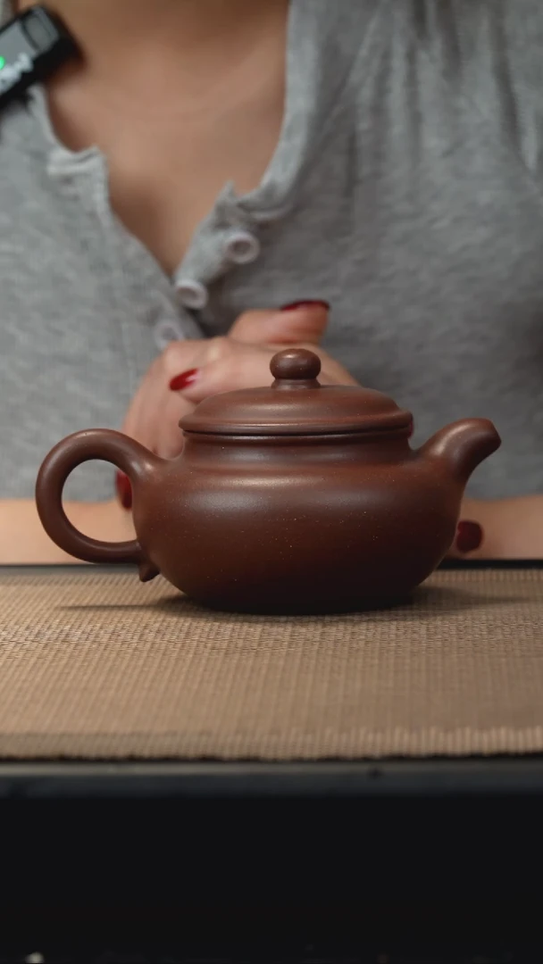 茶壶紫砂紫泥仿古220c