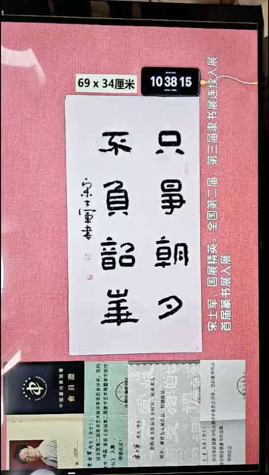 书法291    宋老师书法作品