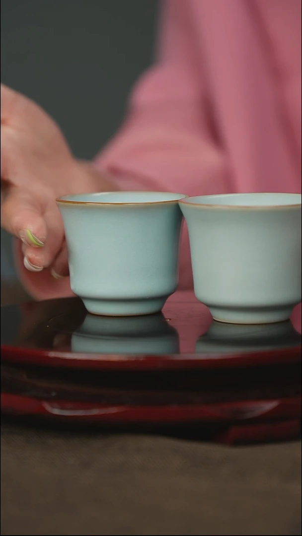 钟式杯 带底款 颜色随机 单只
