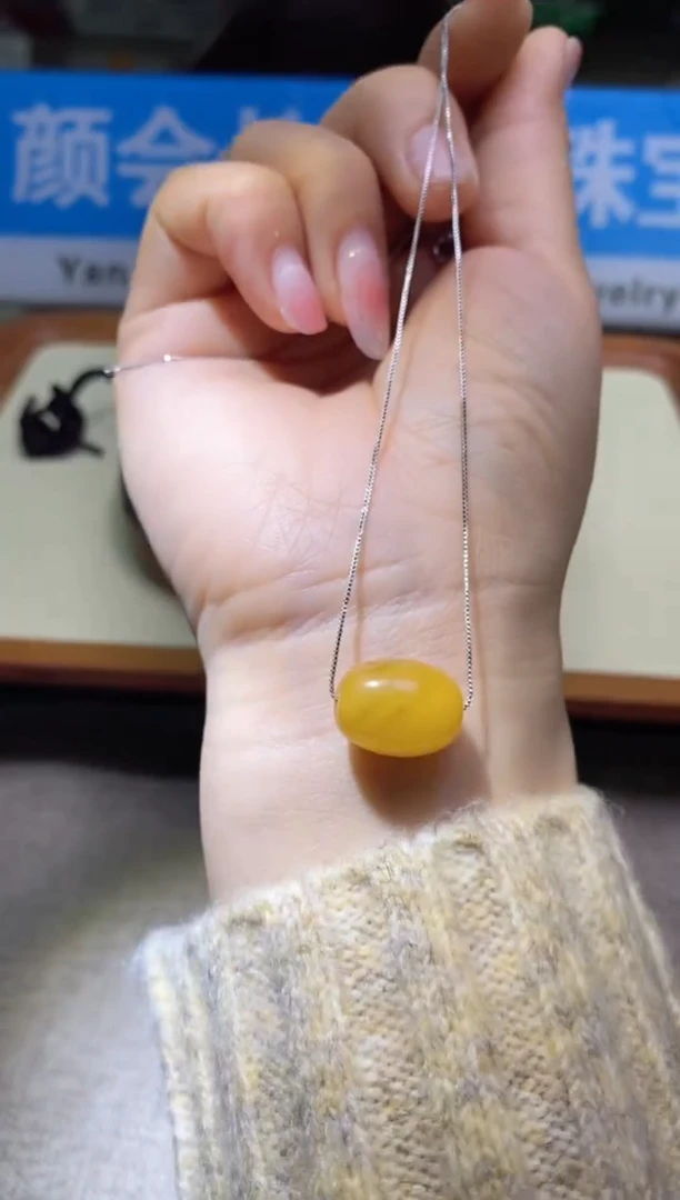 【闪购商品】蜜蜡颈饰未镶嵌多样性发一件472