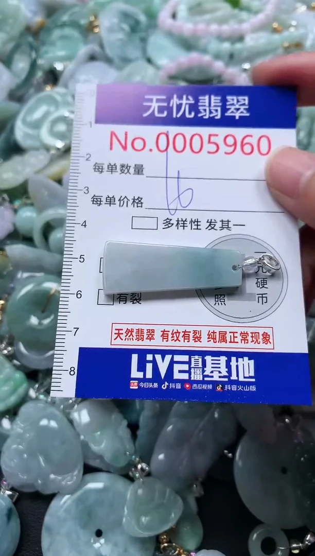 颈饰未镶嵌翡翠5960