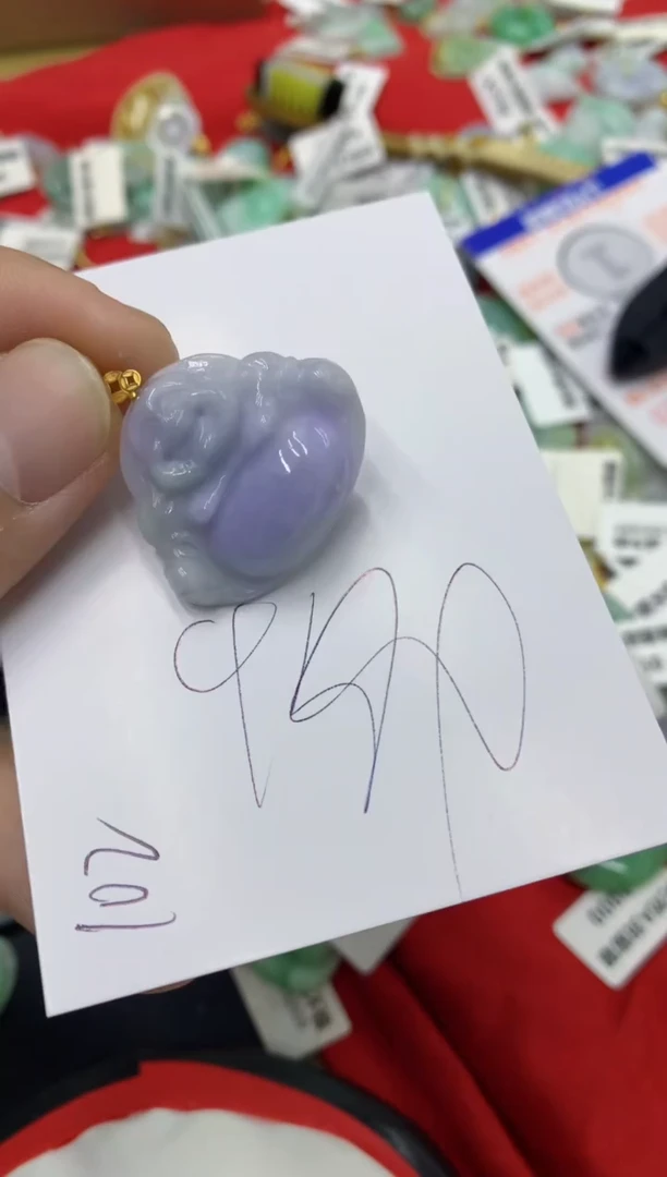 【闪购商品】翡翠颈饰18K金镶嵌号链接111111