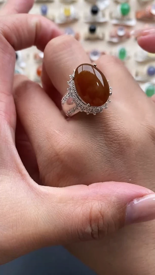 未镶嵌戒指翡翠缅甸天然A货翡翠2  7-6