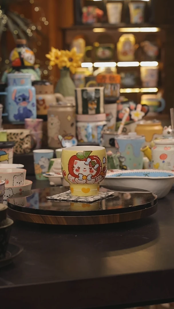 景德镇釉下彩绘设计师款式陶瓷