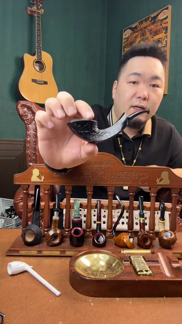 石楠木木雕款意大利进口石楠木烟斗
