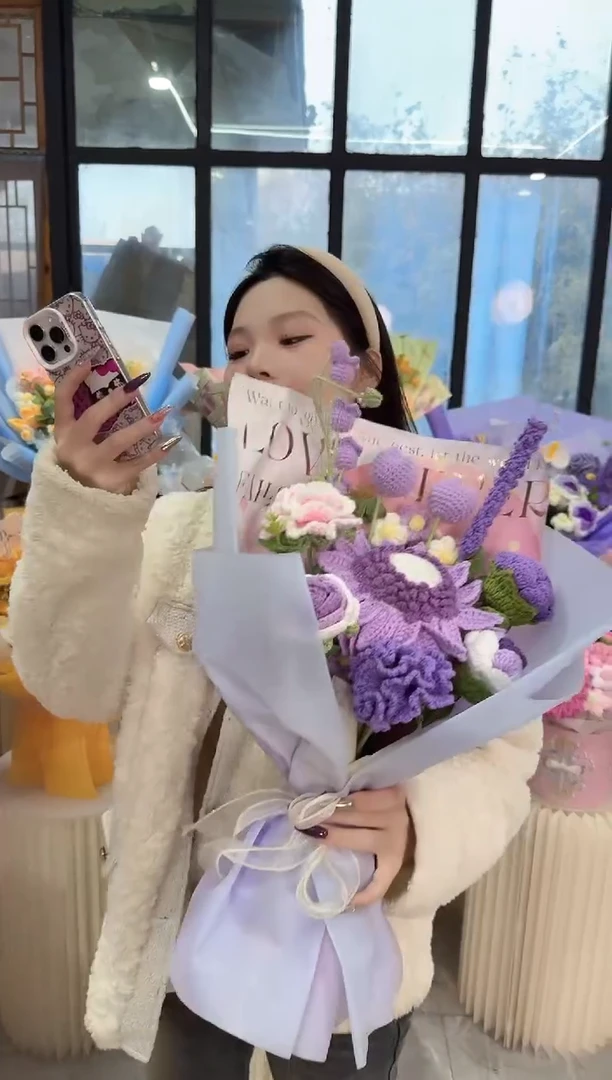 非遗手工定制花束，孤品清仓