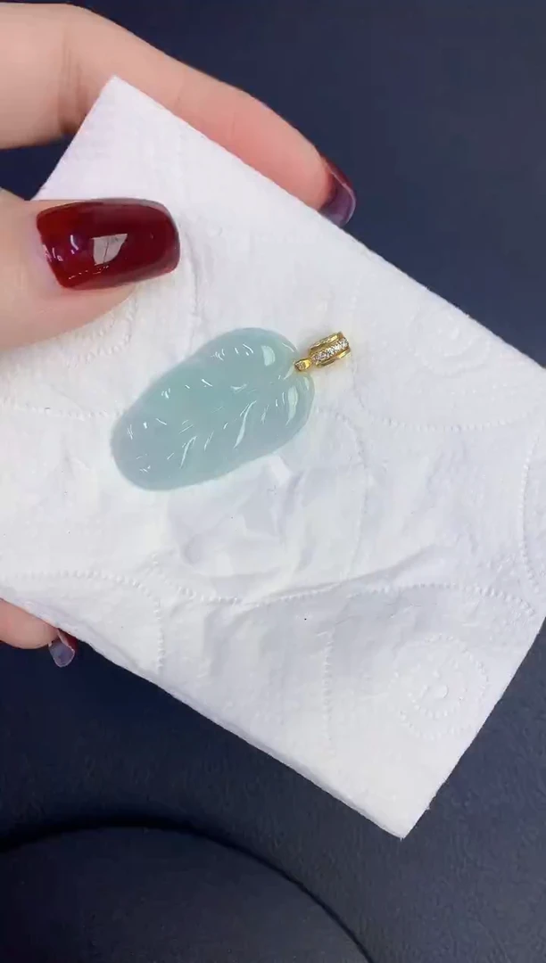 颈饰未镶嵌翡翠缅甸天然翡翠A货