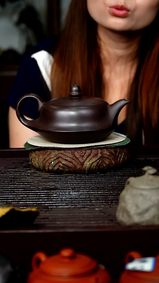 宜兴原矿紫砂壶茶壶350C