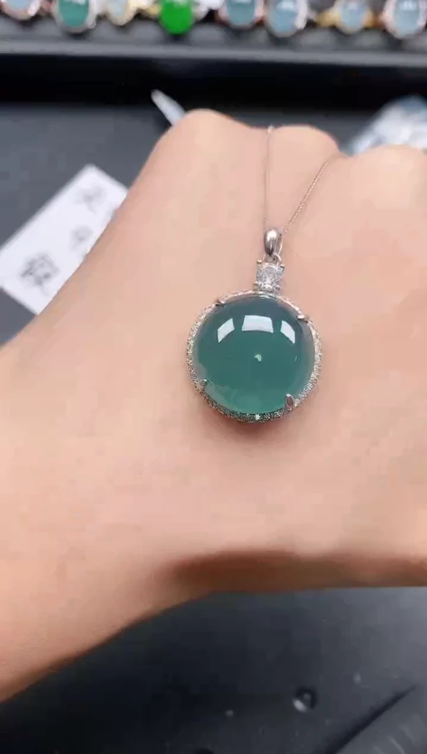 银S925镶嵌戒指翡翠11111