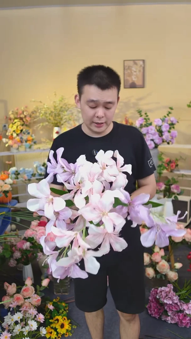 嘿淘家仿真花束包邮到家4支