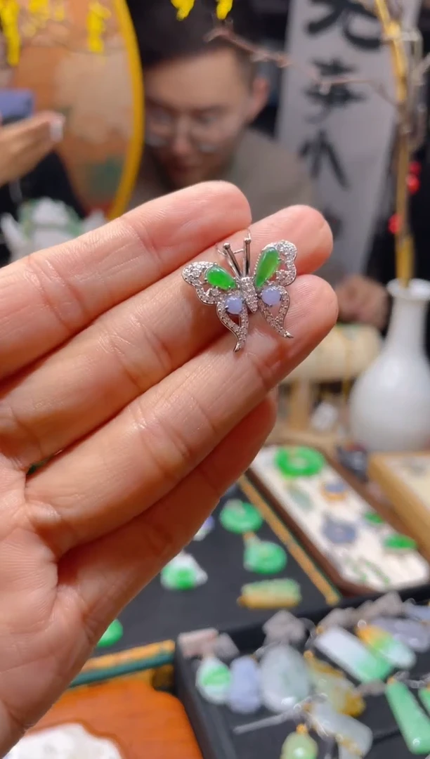 【闪购商品】翡翠颈饰未镶嵌假一赔三