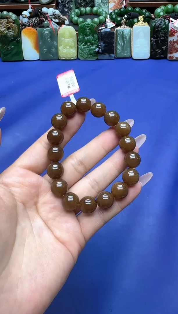【闪购商品】和田玉手串未镶嵌qmt12