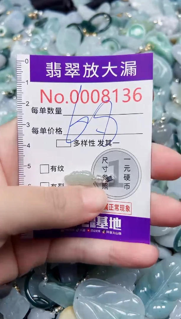 颈饰未镶嵌翡翠8136