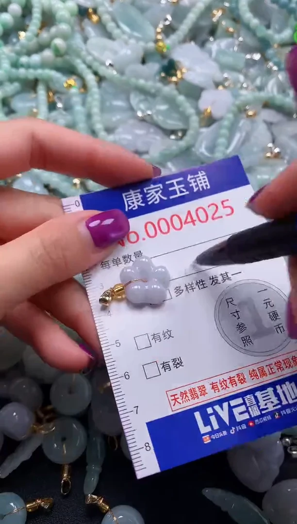颈饰未镶嵌翡翠4025