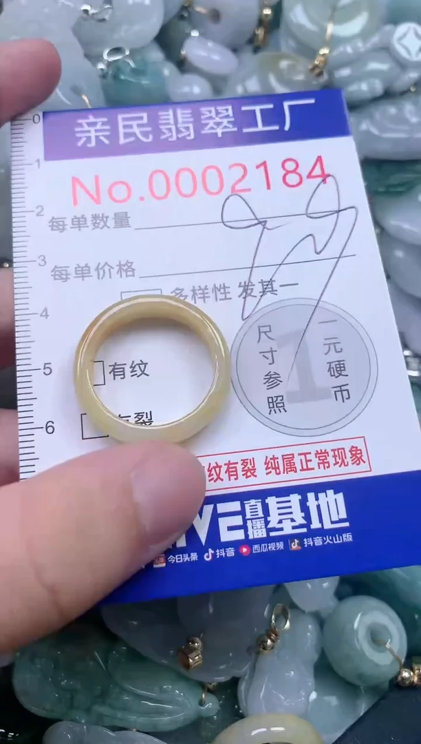 翡翠未镶嵌吊坠(不含链)2184