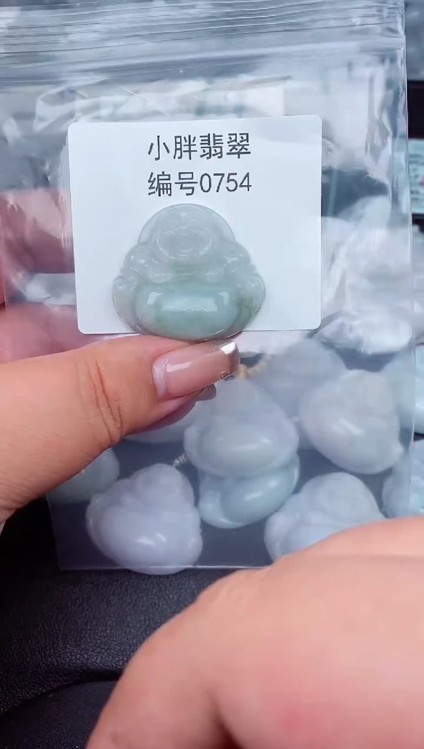 翡翠未镶嵌颈饰缅甸天然A货翡翠0754