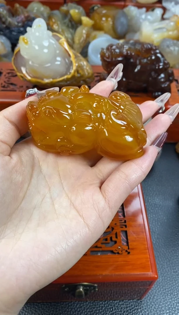 【闪购商品】玛瑙/玉髓手把未镶嵌1