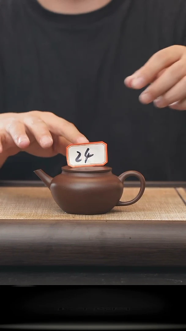 24号全手工制作紫砂壶