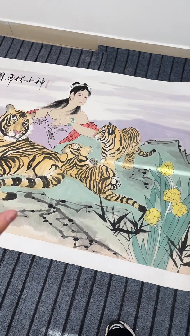 精品六尺人物作品