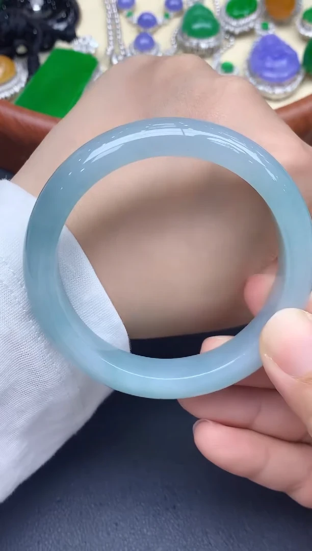 未镶嵌手镯翡翠608-中国好珍宝