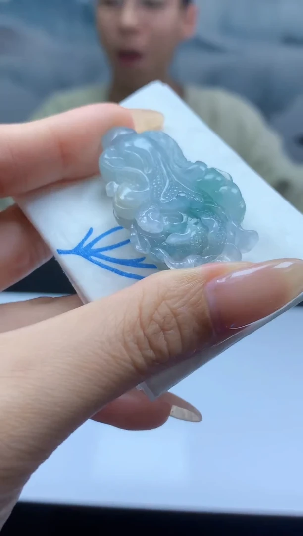 【闪购商品】定制翡翠未镶嵌006ee-毛货白菜10