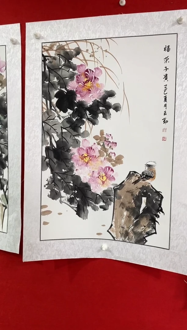 国画 NYQ丹牛云勤老师作品