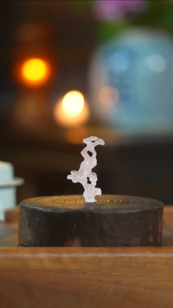 茶具琉璃粉色笔架搁置