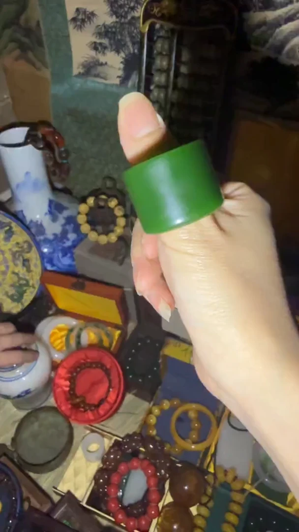 和田玉（碧玉）戒圈未镶嵌闪购高端商品链接