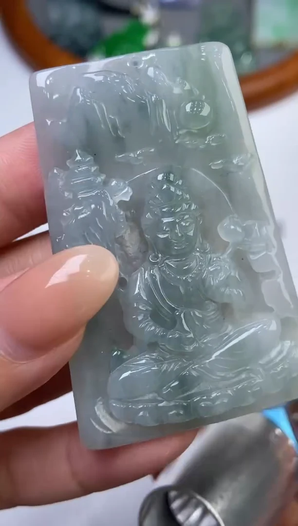 翡翠挂件未镶嵌299817