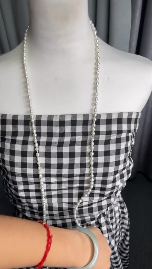 项链未镶嵌淡水珍珠项链