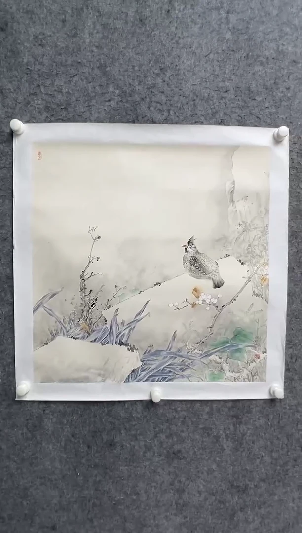 国画邹训精-4平尺-国画作品-GGyz