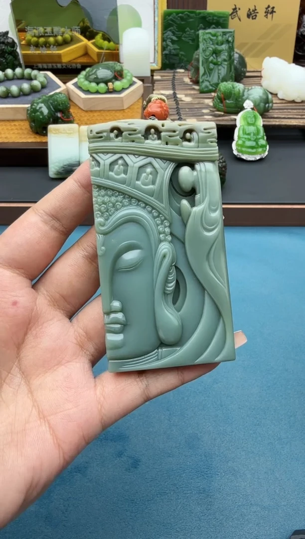 未镶嵌和田玉挂件by