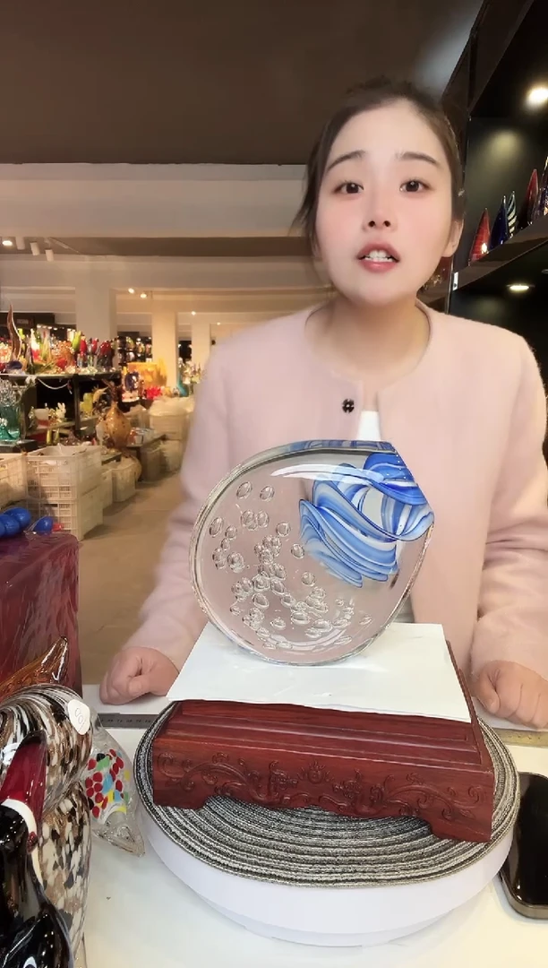 【闪购商品】茶盏纯手工热塑琉璃摆件