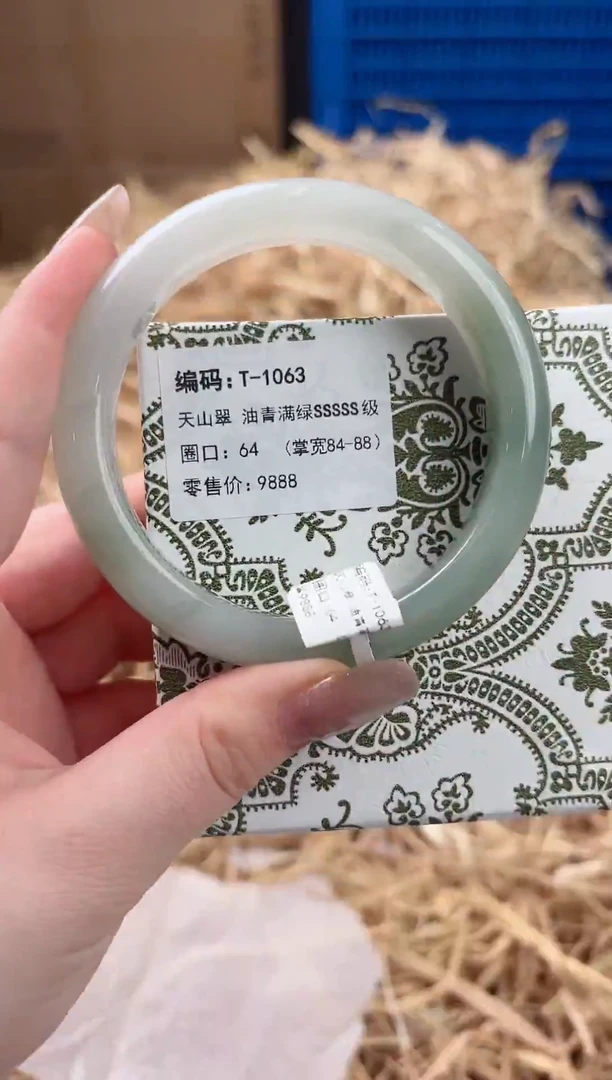 未镶嵌手镯石英质玉T-1063