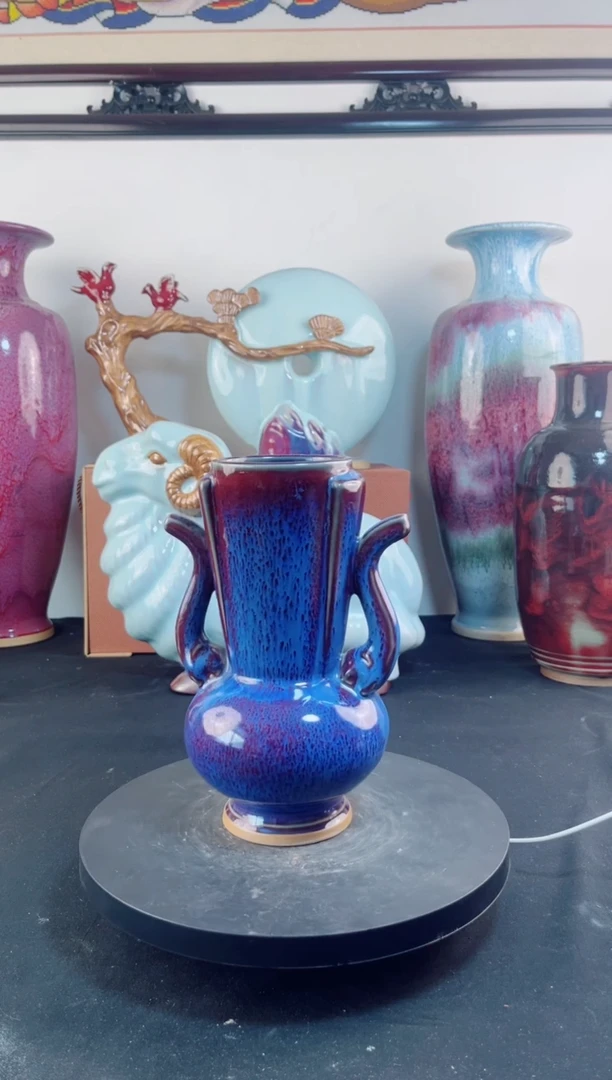 摆件神垕钧瓷收藏工艺品