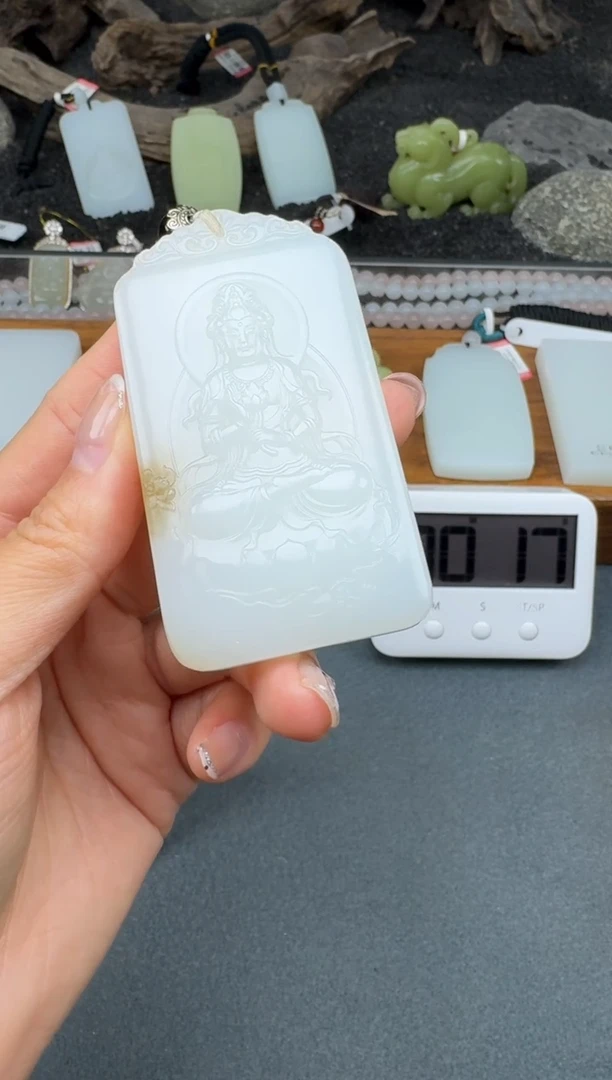 颈饰未镶嵌和田玉3