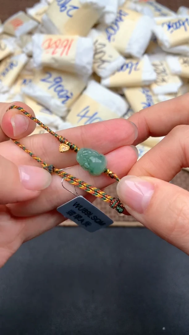 银S925镶嵌挂件翡翠1