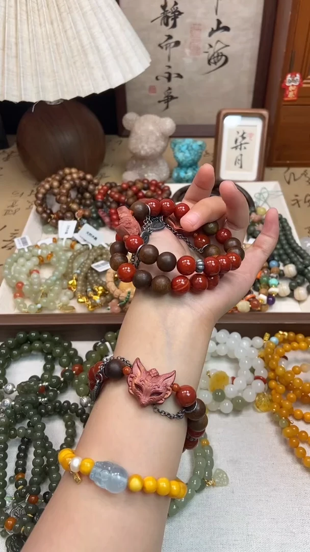 未镶嵌檀香木手串204